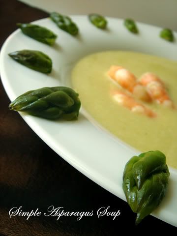 Asparagus soup - simple and tasty, Food For Tots