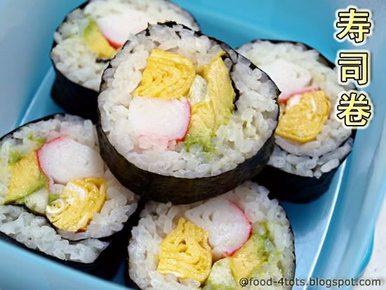 Sushi, sushi rolls, homemade sushi, Food For Tots