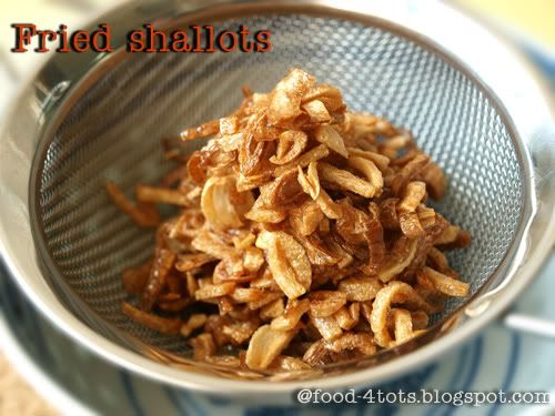 Fried shallots, Food For Tots