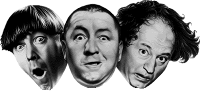 Three Stooges photo: three stooges Stoogelogo.gif