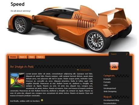 Speed Wordpress Theme