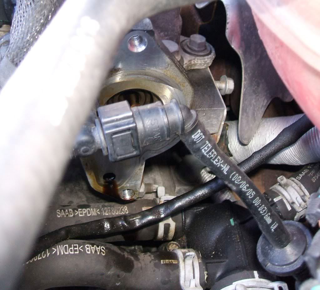 Vacuum pump oil leak woes SaabCentral Forums