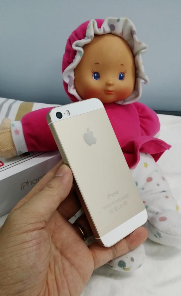 Bán iphone 5s Gold 16G, like new cưc đẹp, fullbox hộp trùng imel - 1