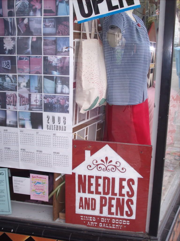 Needles &amp; Pens window