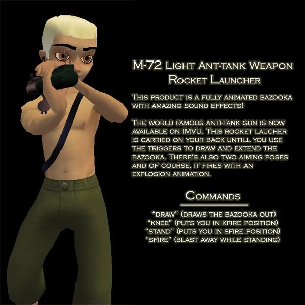 M72 LAW (light anti-tank weapon) sound (m)