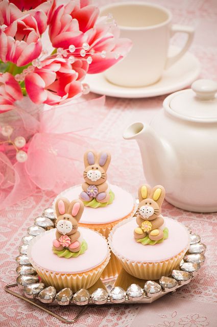 simple easter bunny cupcakes. Easter Bunny Cupcakes - Part 2