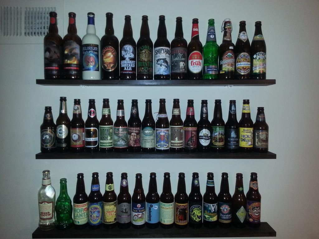My beer shelf (So far) Community BeerAdvocate