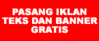 iklan,Iklan baris, iklan gratis