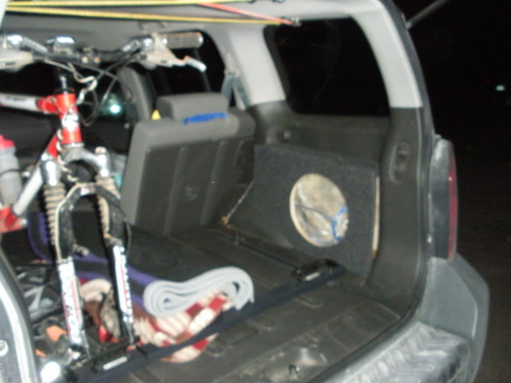 nissan xterra subwoofer box