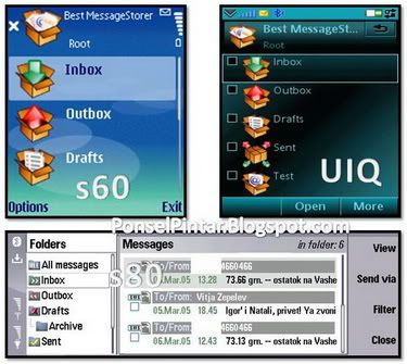 best message storer, s60, s80, uiq