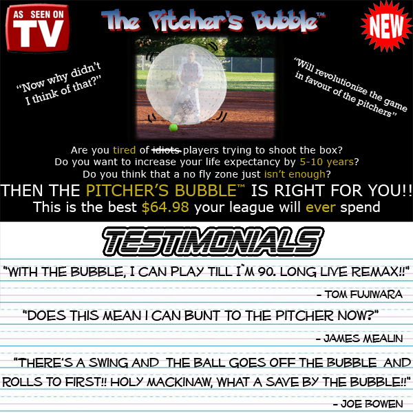 The Pitcher's Bubble?