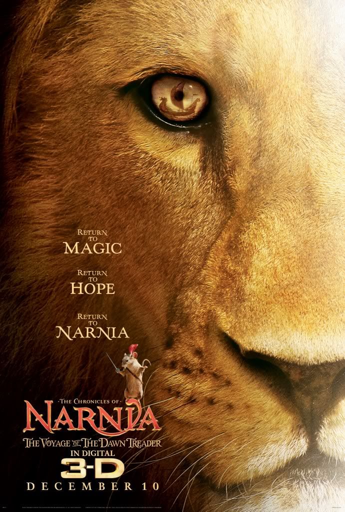 Narnia_VerA_Poster-691x1024.jpg Voyage of the Dawn Treader Poster image by spunkynell