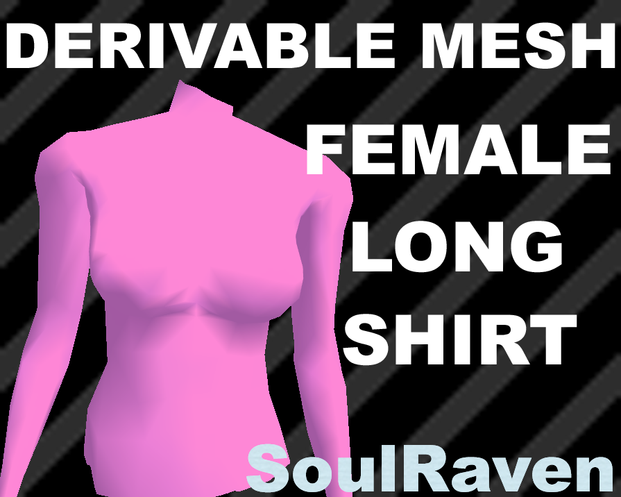 SoulRaven Female Long Top Mesh