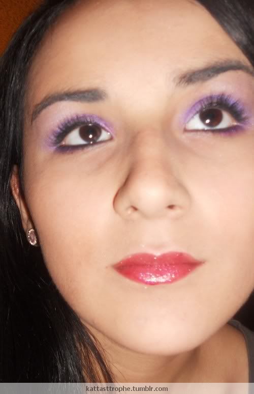 black and purple makeup. Tagged: makeuphow tobrown