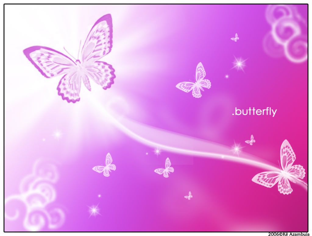 Butterflies In Pink