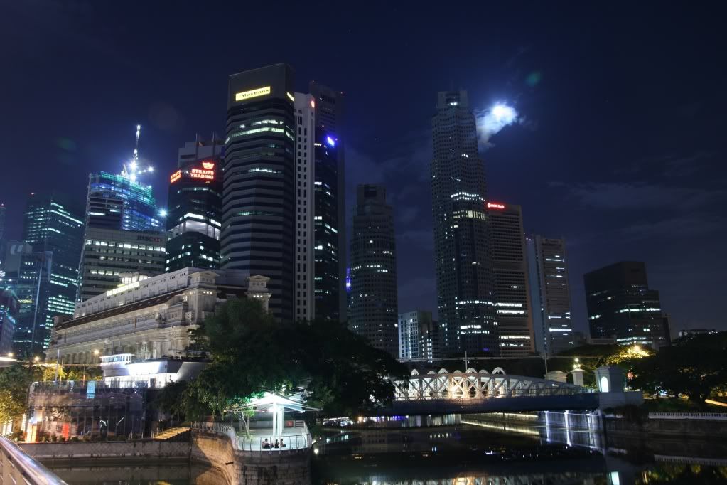 Singapore Night Sky