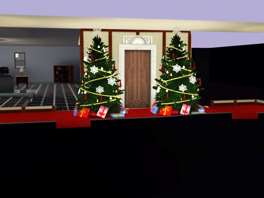 How The Christmas Tree And Snowglobes Look On Apartment Balconies