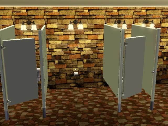 Bathroom Stalls Sims 3 a public restroom for your camping sims (now updated includes Bathroom Stalls Sims 3 a public restroom for your camping sims (now updated includes