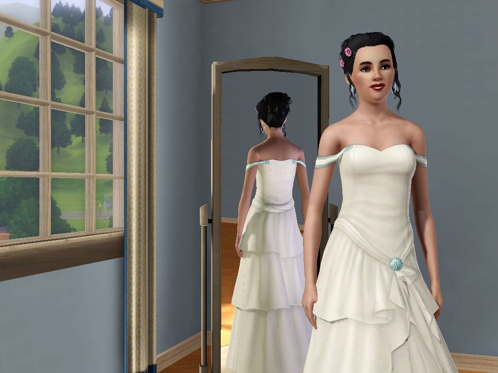 Which Of These Hairstyles Goes Best With Hannah S Wedding Dress