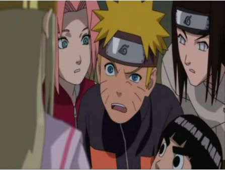 Naruto, Sakura, Neji (Naruto Shippuden the Movie 1)