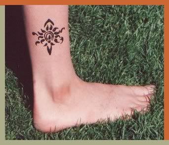 ankle design1 - Mehndi k Style