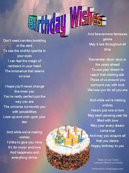 BirthdayWishesLyrics440 - ~ Happy Birthday Heer 1st June 2009 ~