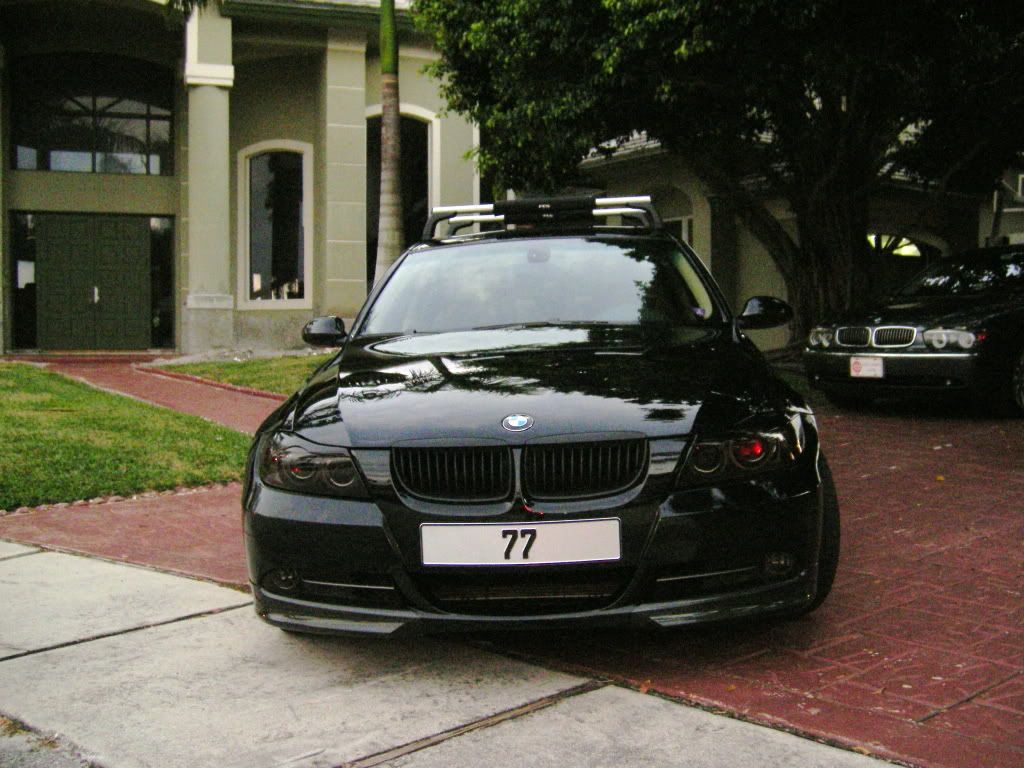 Smoked headlights bmw #5