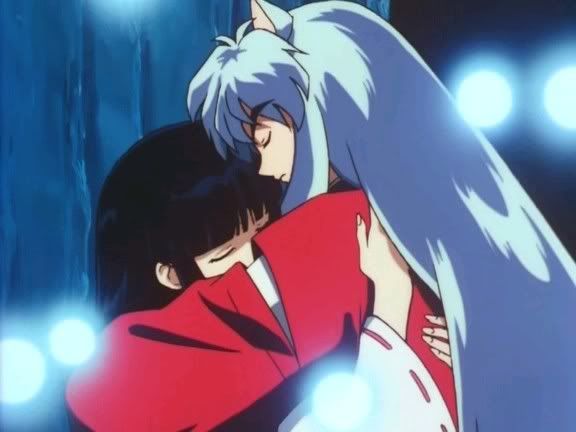 Kikyou and Inuyasha Pictures, Images and Photos
