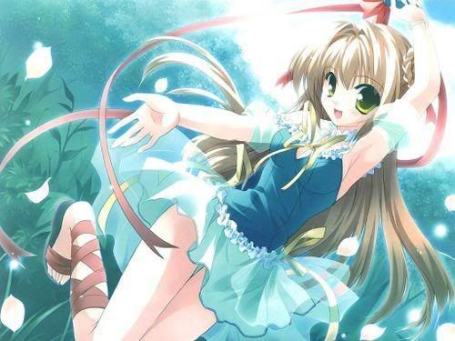 bluegirlonsunnyday.jpg anime dance image by Forever-Moment