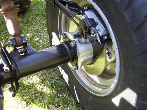 Honda foreman disc brake conversion kit #7