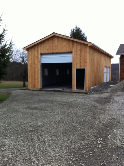 Pole Barn 12 13 Or 14 Side Walls Archive The Garage Journal
