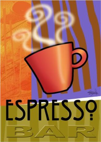 Espresso Bar Poster print