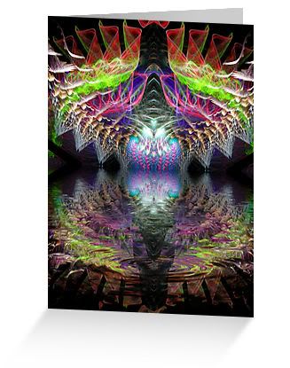 Psydimensions Greeting Card