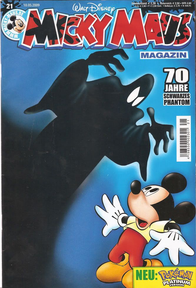 [Cover vom Micky-Maus-Magazin 21/09]