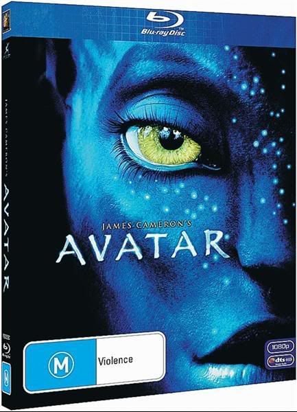 Australian Avatar Blu-ray cover
