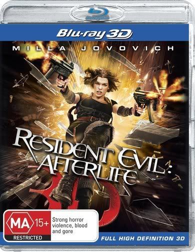 Resident Evil: Afterlife 3D Blu-ray Cover Packshot