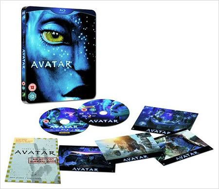 Avatar Blu-ray Cover UK Steelbook