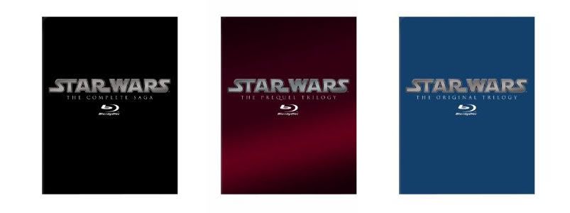 Star Wars Complete Saga Blu-ray Covers
