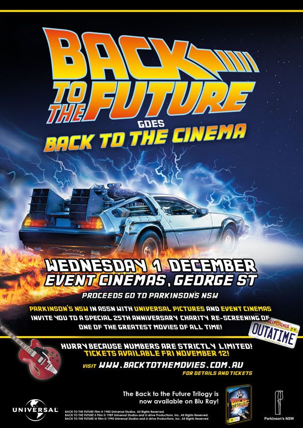 Back to the Future goes back to the Cinema