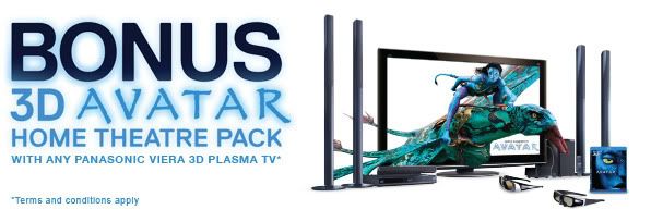 VIERA Full HD 3D Neo Plasma TV Avatar Giveaway
