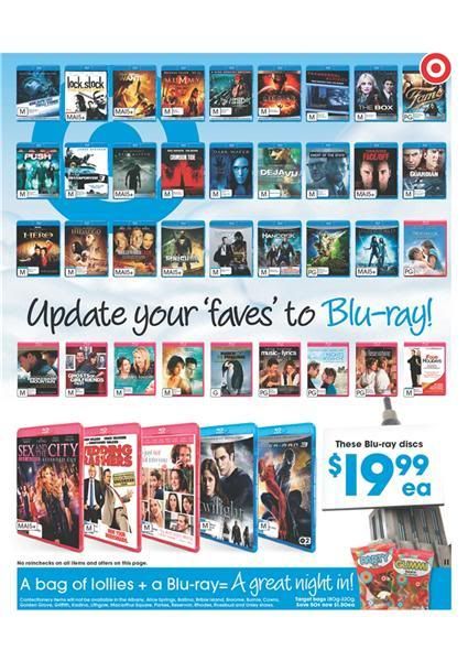Target Blu-ray Specials