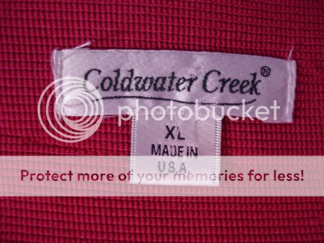 Coldwater Creek Size XL Fuschia Pink Textured Jacket  