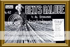 6039 00 Belts Galore Book. This book of belt making contains 