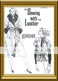 61945 00 Sewing with Leather Booklet. A helpful manual for sewing 