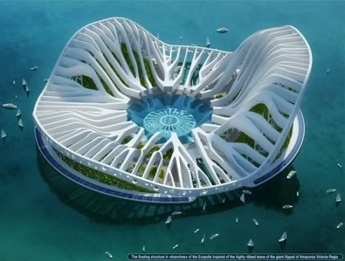 Dubai Lily Pad Floating City | ElaKiri