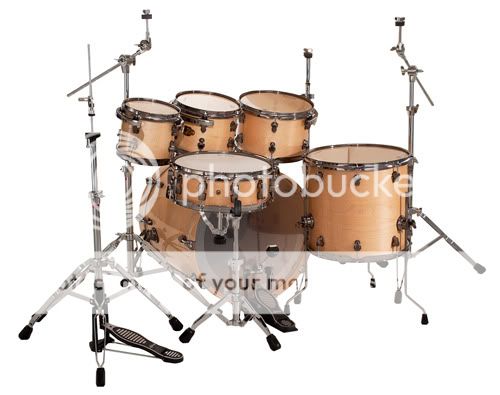 Ludwig Epic Birch Maple Power Drum Set Shell Pack New