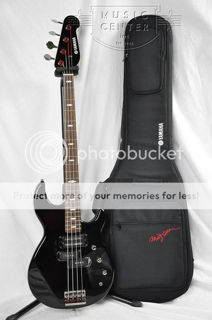 Yamaha BB714 Billy Sheehan BB Series 4 String Black Bass Guitar 