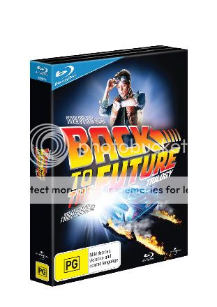 Back to the Future Blu-ray Trilogy Cover