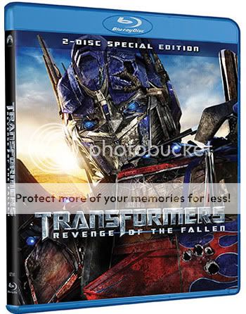 Transformers Revenge of the Fallen Blu-ray