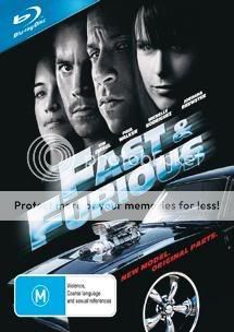 Fast and Furious blu-ray